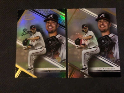 2021 TOPPS GOLD LABEL LOT(2) #65 IAN ANDERSON CLASS 2 AND 1 BLACK RC - BRAVES 🪓 - Image 1 of 2