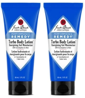 Jack Black Performance Remedy Turbo Loción Corporal Gel Energizante 3 fl.oz 2 Piezas Foto 1 de 4