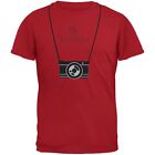 On Vacation Hanging Camera Red Youth T-Shirt