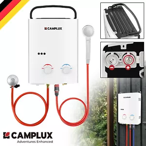 CAMPLUX 5L Tankless Gasdurchlauferhitzer im Freien für Campingdusche 37mbar 10kW - Bild 1 von 11