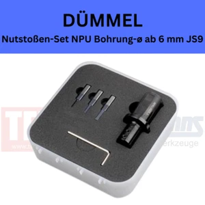 DÜMMEL Nutstoßen-Set NPU Bohrung-ø ab 6 mm JS9 - Picture 1 of 1