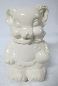 Tarro de galletas vintage oso de peluche Royal Ware Pottery EE. UU. tarro de galletas - Imagen 1 de 7
