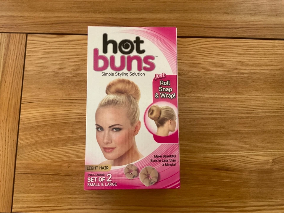 Genuine Hot Buns All Day Hair Up Simple Styling Donut Bun Rings  - Light Hair - Image 1 of 4