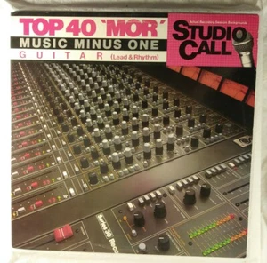 Top 40 MOR GUITAR, Music Minus One Studio Call Series / VINYL LP (NM) read desc. - Picture 1 of 6