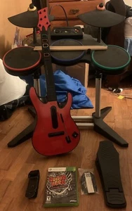 Guitar Hero Warriors Of Rock Band Set With No USB Microphone: Xbox 360 - Picture 1 of 17