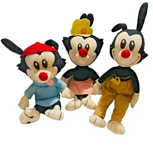 Peluches vintage Dakin Animaniacs WAKKO YAKKO DOT 1994 *LEER* - Imagen 1 de 10