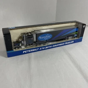 SpecCast 32905 PPG Starphire 1:64 Peterbilt 379 W/ Dropbed Trailer Die Cast - Picture 1 of 20