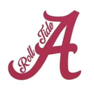 Large Alabama Crimson Tide Roll Tide Sticker Decal  6.25”x6”  College Football - Bild 1 von 1