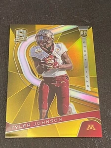 2020 Chronicles Spectra Gold Prizm Ssp #/10 Tyler Johnson No.10 Minnesota 1/1 - Picture 1 of 5