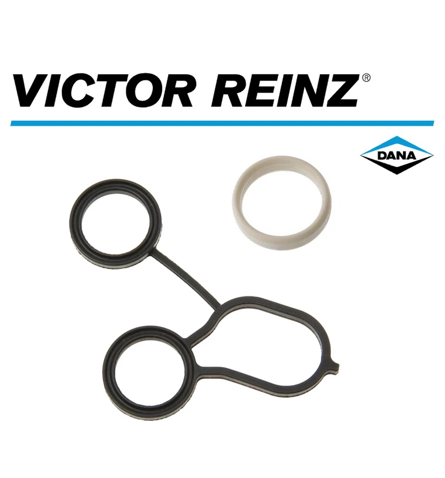 2X Engine Oil Filter Housing Gasket Fixed Sealing Pad For Volvo S40 C30 V60 XC70 - Image 1 of 2