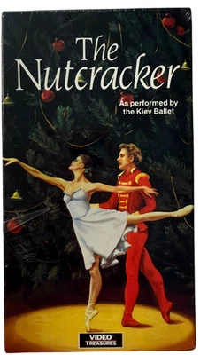 The Nutcracker Kiev Ballet VHS Tape Tchaikovsky Christmas New Sealed - Image 1 of 2