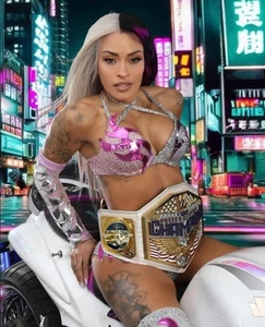 Zelina Vega foto 8x10 NXT WWE AEW NUOVA campionessa USA ZELINA VEGA SEXY DIVA - Foto 1 di 1