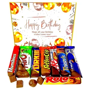 Choc-full Of Joy | Feiern Sie Meilensteine mit 8 leckeren Riegeln in voller Größe! | Happy - Bild 1 von 5
