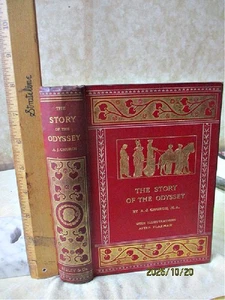 The STORY of The ODYSSEY, 1903, A.J.CHURCH, M.A., Illust. after FLAXMAN - Bild 1 von 7
