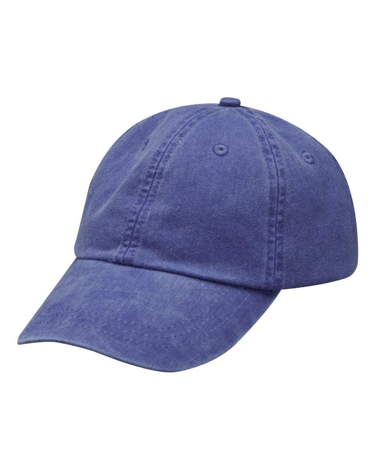 🔥 Sombrero gorra Adams Headwear para hombre óptimo teñido con pigmento seis paneles, bajo perfil LP101 Foto 1 de 1