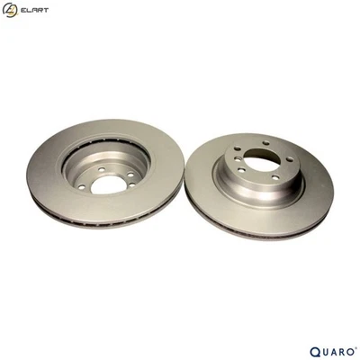 2x BRAKE DISC QD3164 FOR BMW N52 B25 BF 2.5L 6cyl 3 SERIES N47D20C/A/D/BA 2.0L - Image 1 of 4