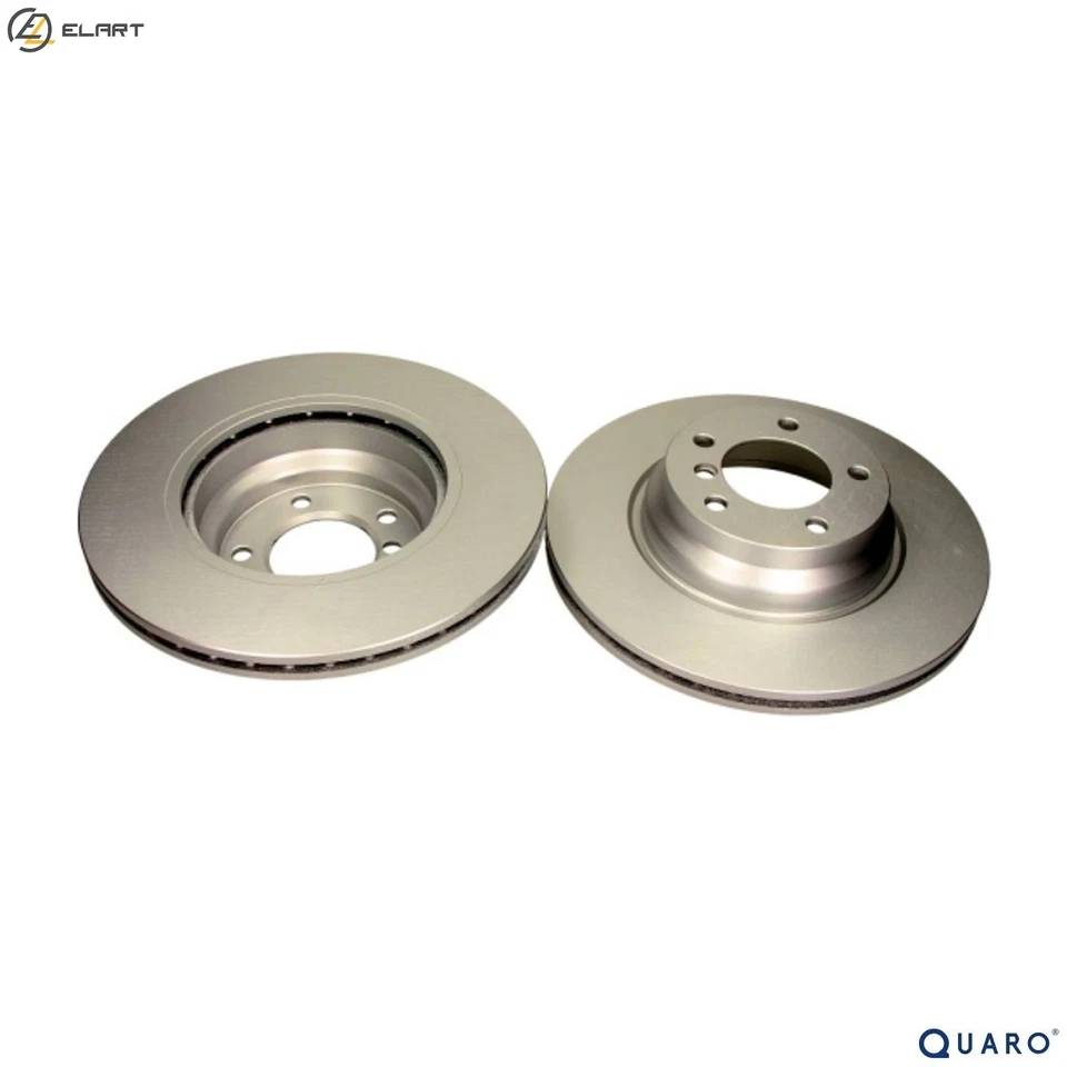2x BRAKE DISC QD3164 FOR BMW N52 B25 BF 2.5L 6cyl 3 SERIES N47D20C/A/D/BA 2.0L - Image 1 of 4