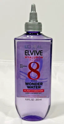 L'Oreal Paris Elvive Hyaluron Plump Flash Hydration Wonder Water Hair Rinse - Image 1 of 2