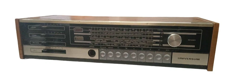 Sintoamplificatore Stereo Vintage Universum VT 2343 - NON FUNZIONANTE - Immagine 1 di 4
