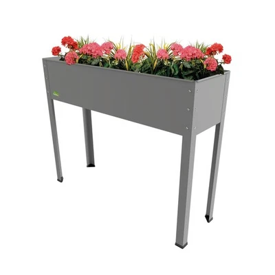 Metal Raised Garden Bed Freising-XL with Drainage I Large Galvanized & Powder... - Image 1 of 4