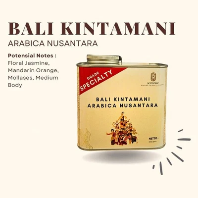 Café Arábica Bali Kintamani - Granos tostados en lata Indonesia Foto 1 de 4