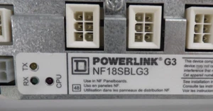 Square D Powerlink G3 Left Control Bus NF18SBLG3 18-Circuit ,Used - Picture 1 of 3
