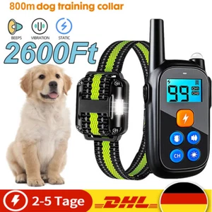 Hund Halsband für große Hunde Training Halsband Einstellbare Elektrische 2600Ft - Bild 1 von 14