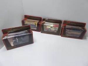 4 BOXED MATCHBOX MODELS OF YESTERYEAR HAIG OMNIBUS WALKERS FORD VAN UNIC TAXI - Picture 1 of 15