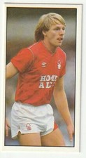 Barratt Candy Sticks Football Trade Card Stuart Pearce Nottingham Forest