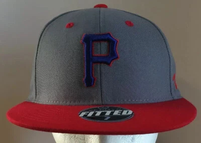 Zephyr 7 Fitted Cap Hat Gray P The Pass NEW NWT - Image 1 of 4