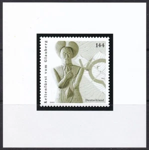Color Print, Germany Sc2306 Sculpture of Celtic Prince Found in Glauberg - Picture 1 of 1