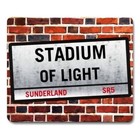 STADIUM OF LIGHT London Street Sign MOUSE MAT ~ Sunderland Football mousemat pad
