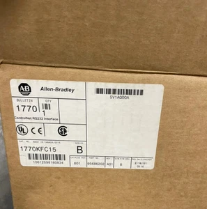 1770-KFC15 NUEVA INTERFAZ DE COMUNICACIÓN ALLEN BRADLEY 1770KFC15 CONTROLNET RS232 - Imagen 1 de 6