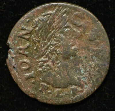 1665 IOAN CASIMIR POLAND CROWN SOLIDUS SCHILLING COIN - HIGH GRADE - Image 1 of 2