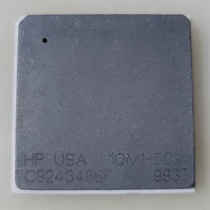 Rare Vintage HP USA 1QM1-0014 Ceramic Processor Gold/Collection - Picture 1 of 2