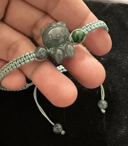Hello Kitty Burma Jade verstellbares Armband - Bild 1 von 2