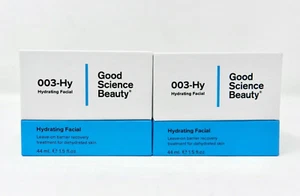 Good Science Beauty 003-Hy Hydrating Facial 1.5 oz Full Size 2 Pack - Picture 1 of 7