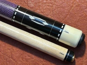 Schon Pool Queue Modell STL10. Lila Veneers. Mit Schonschaft. Lila Eidechsenfolie. - Bild 1 von 6
