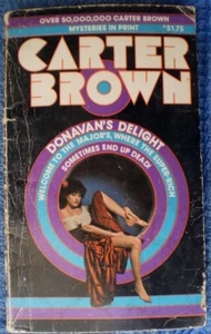 CARTER BROWN-DONAVAN'S DELIGHT-PULP-GGA - Picture 1 of 2
