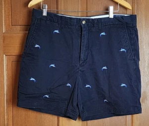 POLO RALPH LAUREN Short stretch coupe classique brodé 36" x 6" - Photo 1/4
