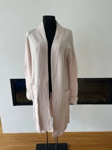 ♛ FFC ♛ Strickjacke Strickmantel S 36-38 rosa 30% Kaschmir - Bild 1 von 4