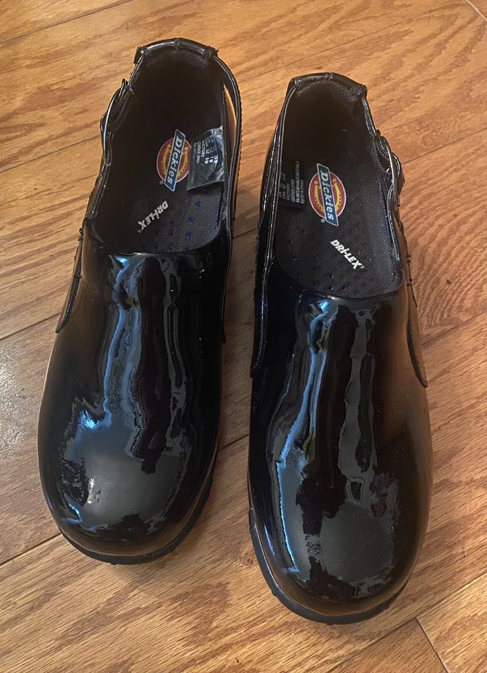 Zuecos/mulas profesionales Dickies Victory impermeables Dri-Lex negros. Talla 9M Foto 1 de 4