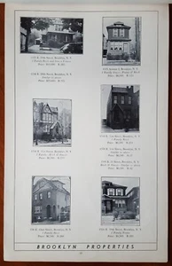 Brooklyn Manhattan Westchester County Apartment Bldg Homes 1940 Sales Prospectus - Picture 1 of 12