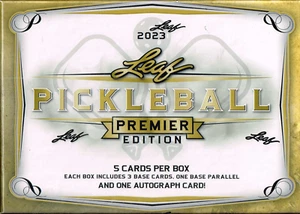 2023 Leaf Premier Pickleball Sealed Box! Factory Fresh! Autographs!! - Picture 1 of 2