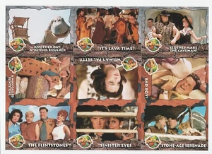 1993 Topps The Flintstones Uncut 9-Card Promo Sheet 10.5" x 7.5" - Picture 1 of 2