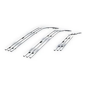 Combo de inserción de rejilla de billet plateada de acero inoxidable inoxidable para Chevy SSR 2003-2006 - Imagen 1 de 7