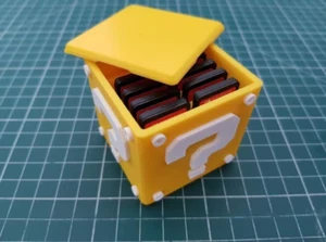 Nintendo Switch Mystery Block Game Cartridge Holder | Lucky Box Game Accessories - Picture 1 of 10