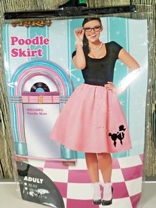 Spirit Poodle Skirt Halloween Costume Adult Size Bobby Soxer L/XL Complete READ - Picture 1 of 3