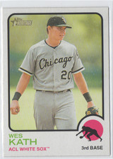2022 Topps Heritage Minor League Wes Kath - #40 - ACL White Sox