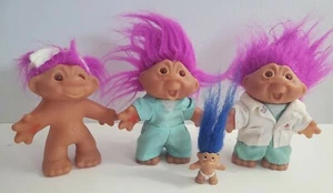 Dr. Cornelius Care/Nurse Karen Kindly Lot of 4 Totally TROLL 2001 Playmates - Picture 1 of 6